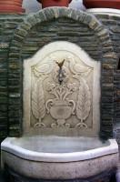 Marble Fountain in The Holy Convent of Kechrovouni, Tinos