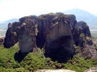 Meteora: View from Roussanou Monastery