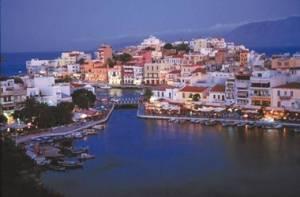Aghios Nikolaos Crete Harbor