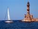 Chania Lighthouse at the Old Harbor