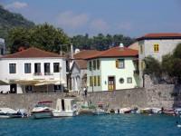 Nafpaktos Port: Houses on the east Side of the Port.