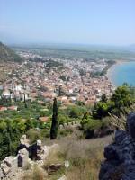 Nafpaktos City as seen from the Castle.
