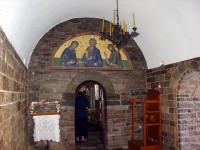 Entrance to Our Lady of Proussos (Panayia Proussiotissa) Church
