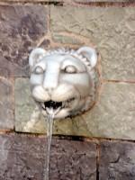 Proussos Monastery: Lion Head Fountain