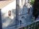 Ευρυτανία, Προυσσός: Η εκκλησία του χωριου, ο Άγιος Νικόλαος, με το ψηλό και περίτεχνο καμπαναριό