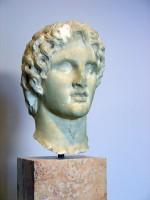 Akr 1331. Head of Alexander the Great (Closeup).