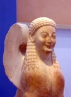 Akr 630. Votive statue of a sphinx