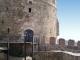 Tower, part of the Byzantine Walls in the Upper Town of Thessaloniki (Ano Poli)