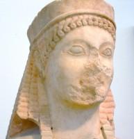 Akr 669.  Kore of Island Marble (Portrait)