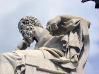 The Academy: The Statue of Socrates (Close-up)