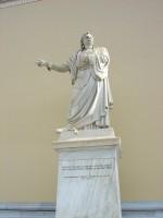 National and Capodistrian University of Athens: The Statue of Rigas Fereos