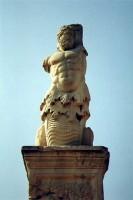 Athens Statue of Triton. He was half god half fish.