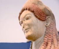 Akr 671. Άγαλμα Κόρης (Πορτρέτο)