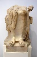 Akr 618.  Statue of an enthroned goddess