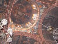 Δελφοί: Το εσωτερικό (με τον τρούλο) του Αγίου Νικολάου
