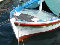 Galaxidi Port: A Fishing Boat (Elias) resting at the port