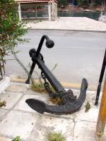 Galaxidi Port: Stumbling On Anchors Artistically Left In The Way!