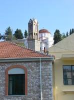 Domokos: Part Of Town Hall Building And The Town Church